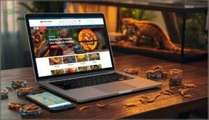 online retailers offering live reptile food
