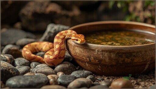 Picture of Corn Snake Water Dish Size: Complete Guide for Healthy Hydration