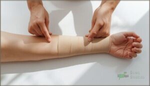 positioning the affected limb positioning the affected limb