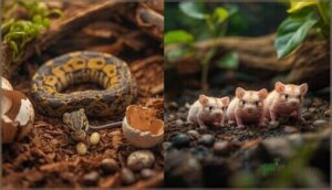 post-breeding and hatchling feeding guidelines