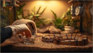 post-feeding care and monitoring post-feeding care and monitoring