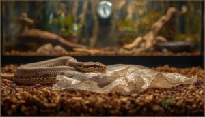 post-shedding care and monitoring