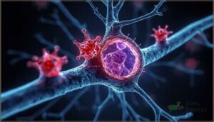 pre-synaptic inhibition of acetylcholine release