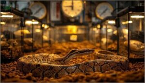 preparing snakes for the breeding season