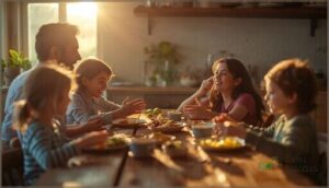 promoting positive mealtime conversation