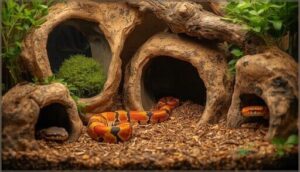 providing hiding spots