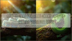 rare snake species care