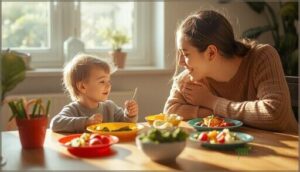 recognizing and reducing mealtime power struggles