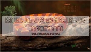 red tail boa lifespan