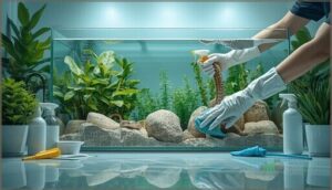 regular enclosure cleaning and disinfection regular enclosure cleaning and disinfection