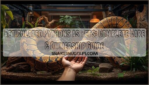 Reticulated Pythons as Pets: Complete Care & Ownership Guide