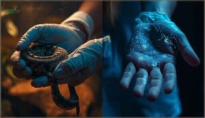 risks to human health when handling snakes