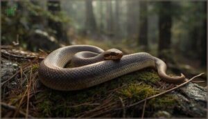 rubber boa (charina bottae)