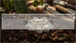 safe handling of snake eggs