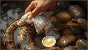 safe methods to remove stuck shed