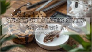 safe snake feeding practices explained