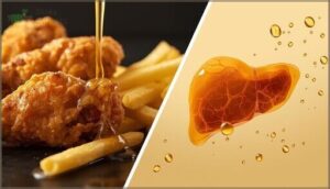 saturated fats and fried foods