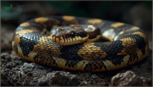 scale discoloration (brown, yellow, green, black)