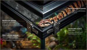 secure lids and escape prevention