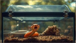 secure lids and escape prevention