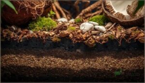 selecting naturalistic substrate materials