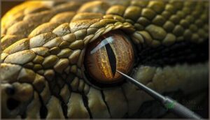 signs your snake has a retained eye cap
