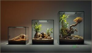 sizing guidelines for small, medium, and large reptiles sizing guidelines for small, medium, and large reptiles