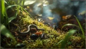 small snakes (insects, amphibians, worms) small snakes (insects, amphibians, worms)