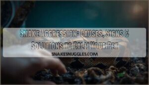 snake aggression causes and solutions