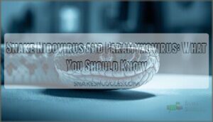 snake diseases what are nidovirus and paramyxovirus