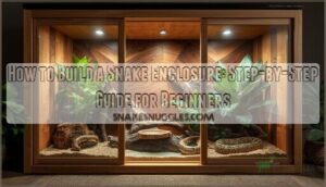 snake enclosure building snake enclosure building