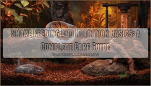 snake feeding and nutrition basics