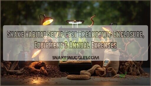 Picture of Snake Habitat Setup Cost Breakdown: Enclosure, Equipment & Annual Expenses