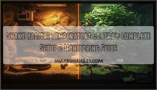 Snake Habitat Temperature Control: Complete Setup & Monitoring Guide