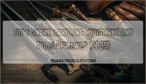 snake handling equipment and tools