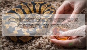 snake scale rot treatment options