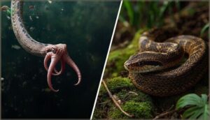 snakes with unusual morphology (e.g., tentacled snake, dragon snake) snakes with unusual morphology (e.g., tentacled snake, dragon snake)