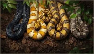 species-specific colors and patterns species-specific colors and patterns