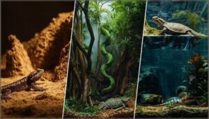 terrestrial, arboreal, and semi-aquatic needs terrestrial, arboreal, and semi-aquatic needs