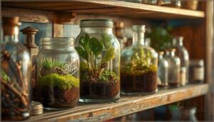 thrifted and repurposed containers thrifted and repurposed containers