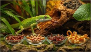tips for choosing the right live reptile food