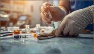 treating cryptosporidiosis in snakes