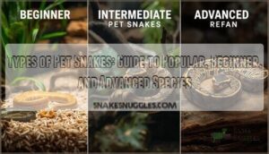 types of pet snakes types of pet snakes