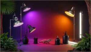 types of snake cage lighting options types of snake cage lighting options