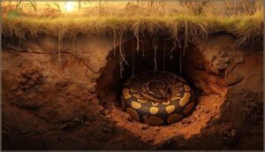 typical environments and burrowing habits