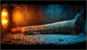 using a long hide for temperature gradient using a long hide for temperature gradient