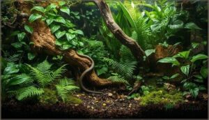 using live plants and natural materials