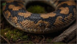 visible skin lesions and discoloration