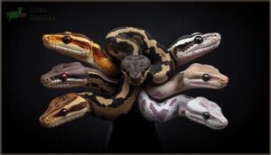 visual markers of recessive morphs