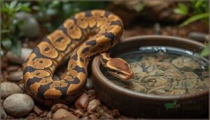 water requirements for ball pythons water requirements for ball pythons